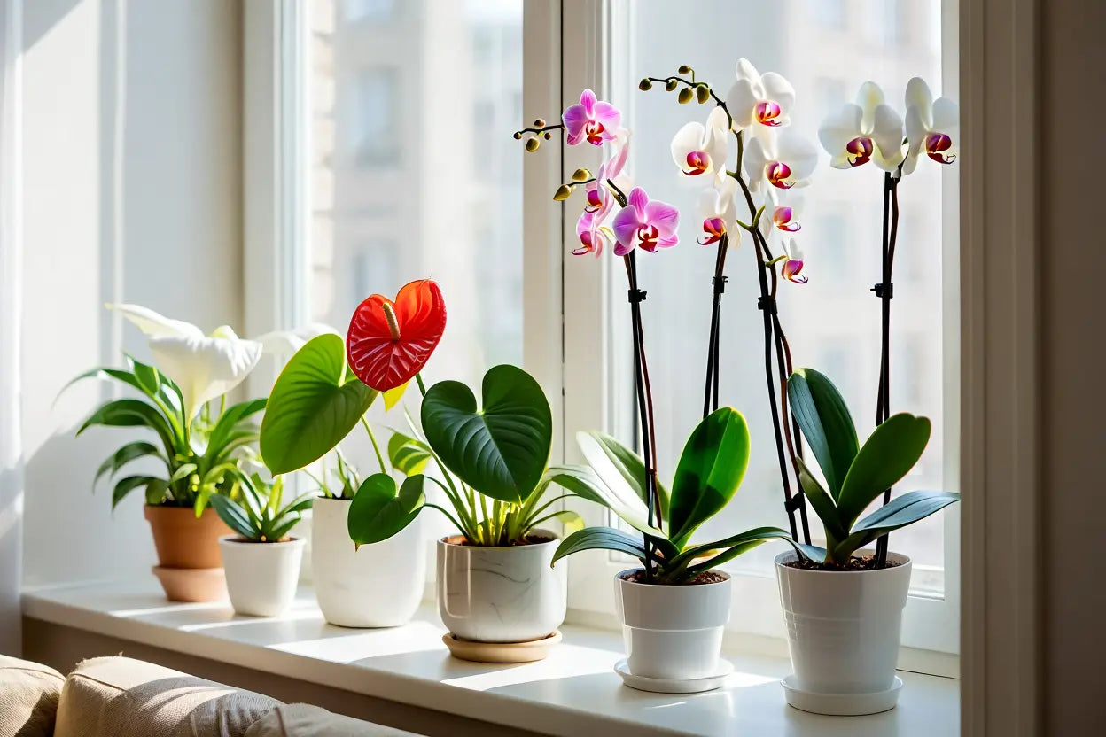 Bloeiende kamerplanten kopen - Kamerplanten met bloemen