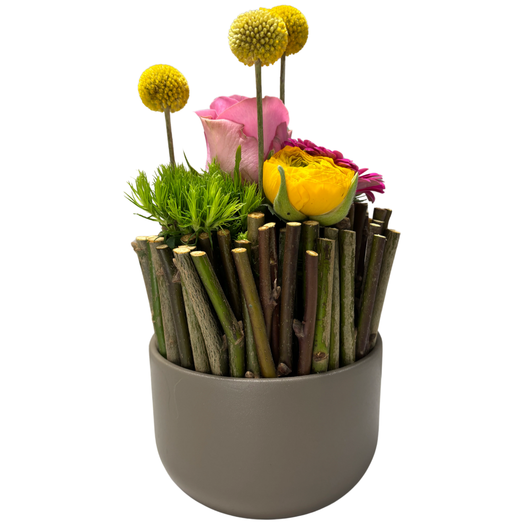 Bloemstuk flower power mini