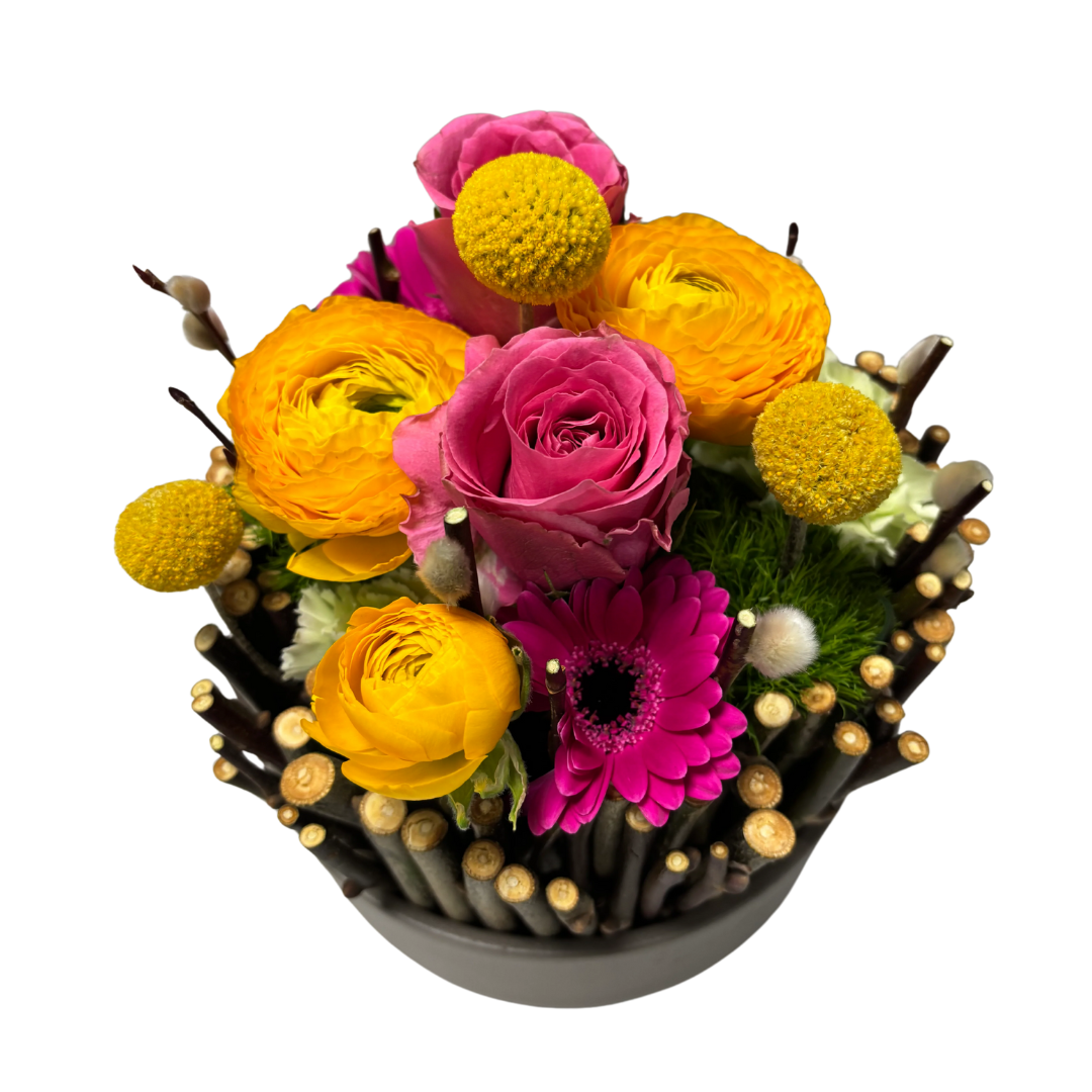 Bloemstuk flower power groot