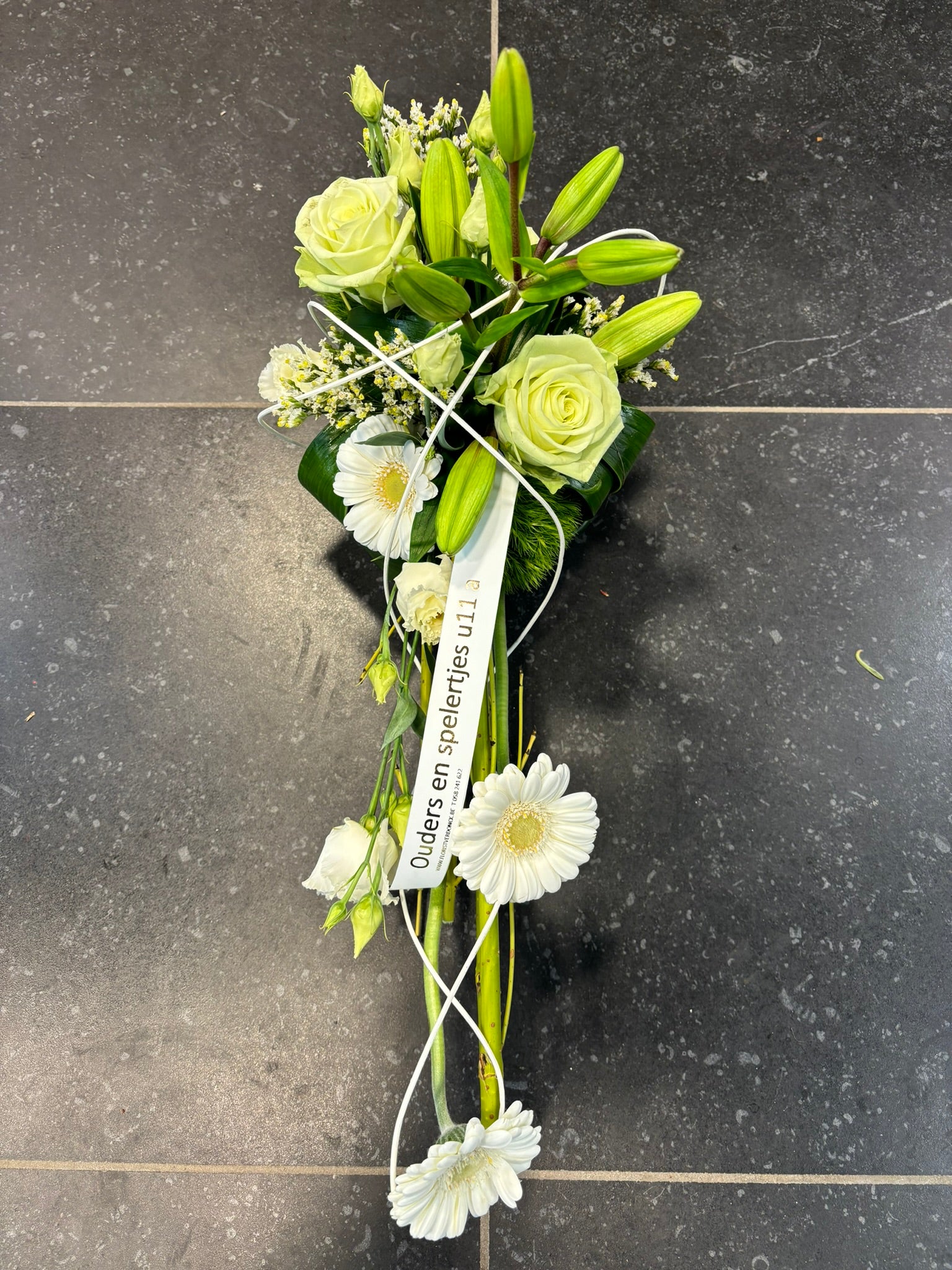 Bloemstuk green call