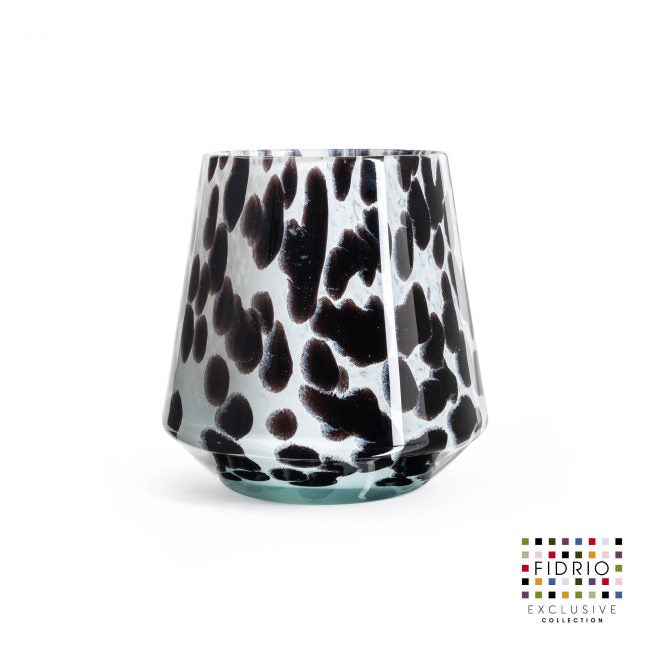 VASE EDEN H22 D17 DALMATIAN