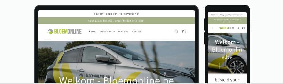 Compleet vernieuwde webshop