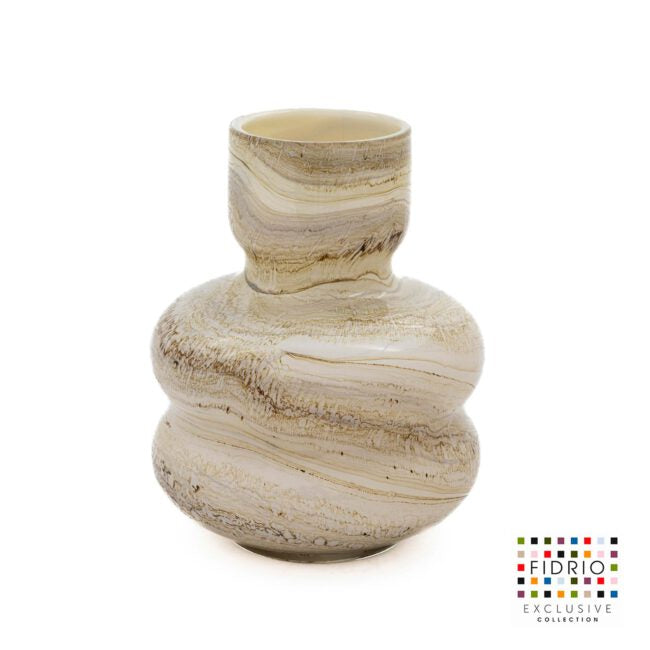 VASE SIENNA H25 STONED